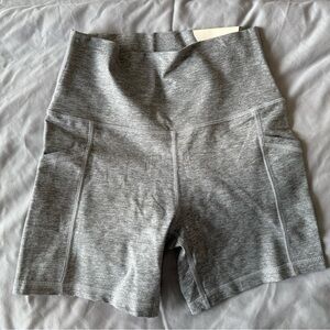 Aerie Offline Women's Heather Gray Bike Shorts